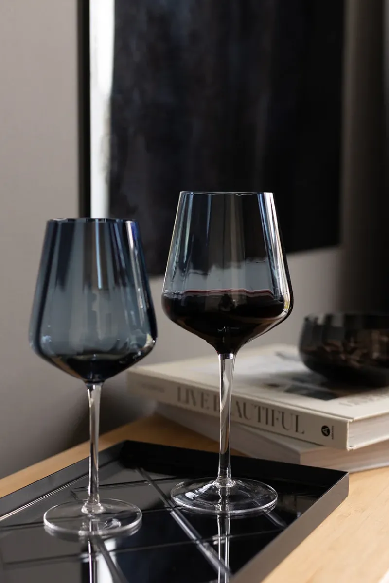 Specktrum Vin - Og Cocktailglas^Meadow Stemware - Blue Red wine