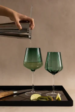 Specktrum Vin - Og Cocktailglas^Meadow Stemware - Green Red wine