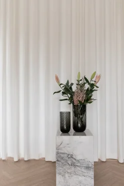 Specktrum Vaser^Meadow Swirl Cylinder Vase - Grey Medium