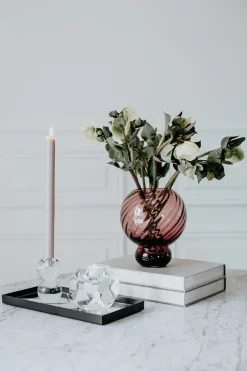 Specktrum Vaser^Meadow Swirl Vase - Plum Small