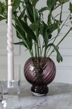 Specktrum Vaser^Meadow Swirl Vase - Plum Small