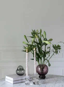 Specktrum Vaser^Meadow Swirl Vase - Plum Small